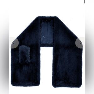 Apparis Faux Fur Scarf in Soft Lavender